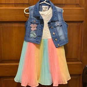 Toddler Girls 2 piece dress set